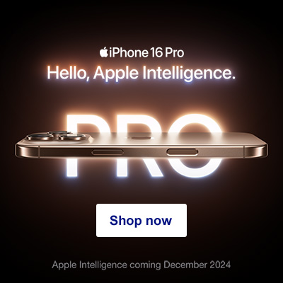 iPhone 16 Pro. Hello, Apple Intelligence. Shop now. Apple Intelligence coming December 2024.