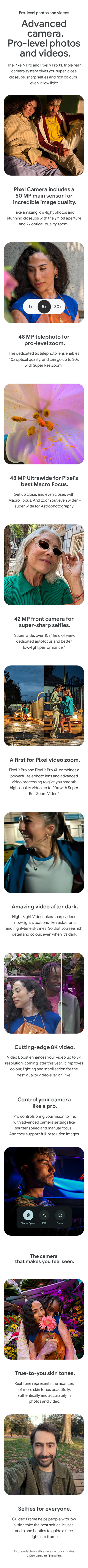 Award-winning camera. Pro-level photos and videos.