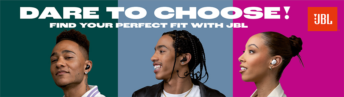 Find your perfect fit with JBL