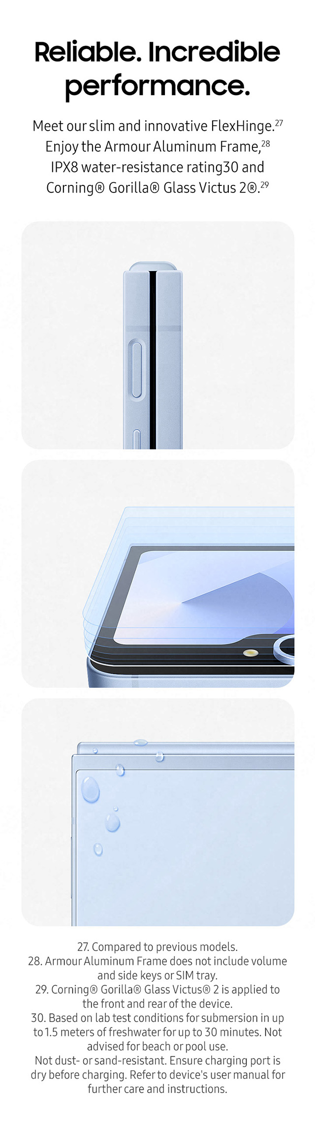 Reliable. Incredible performance.