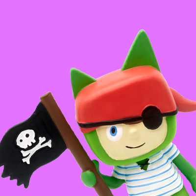 Image of Creative Tonies figurine on purple background