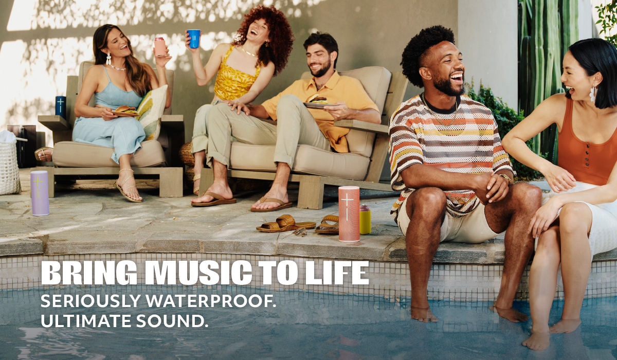 Bring Music to Life. Seriously Waterproof. Ultimate Sound.