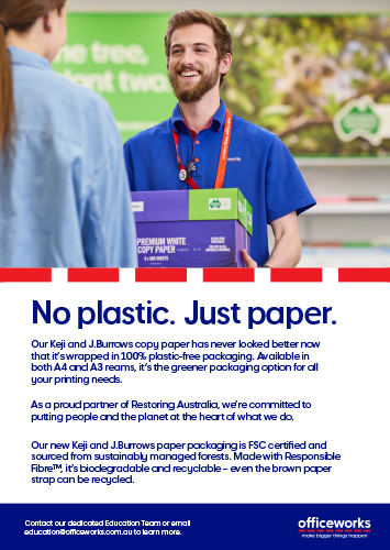 Sustainable Packaging Flyer